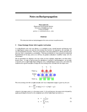 Exam 2019 - Introduction to Deep Learning - TUM - Studocu
