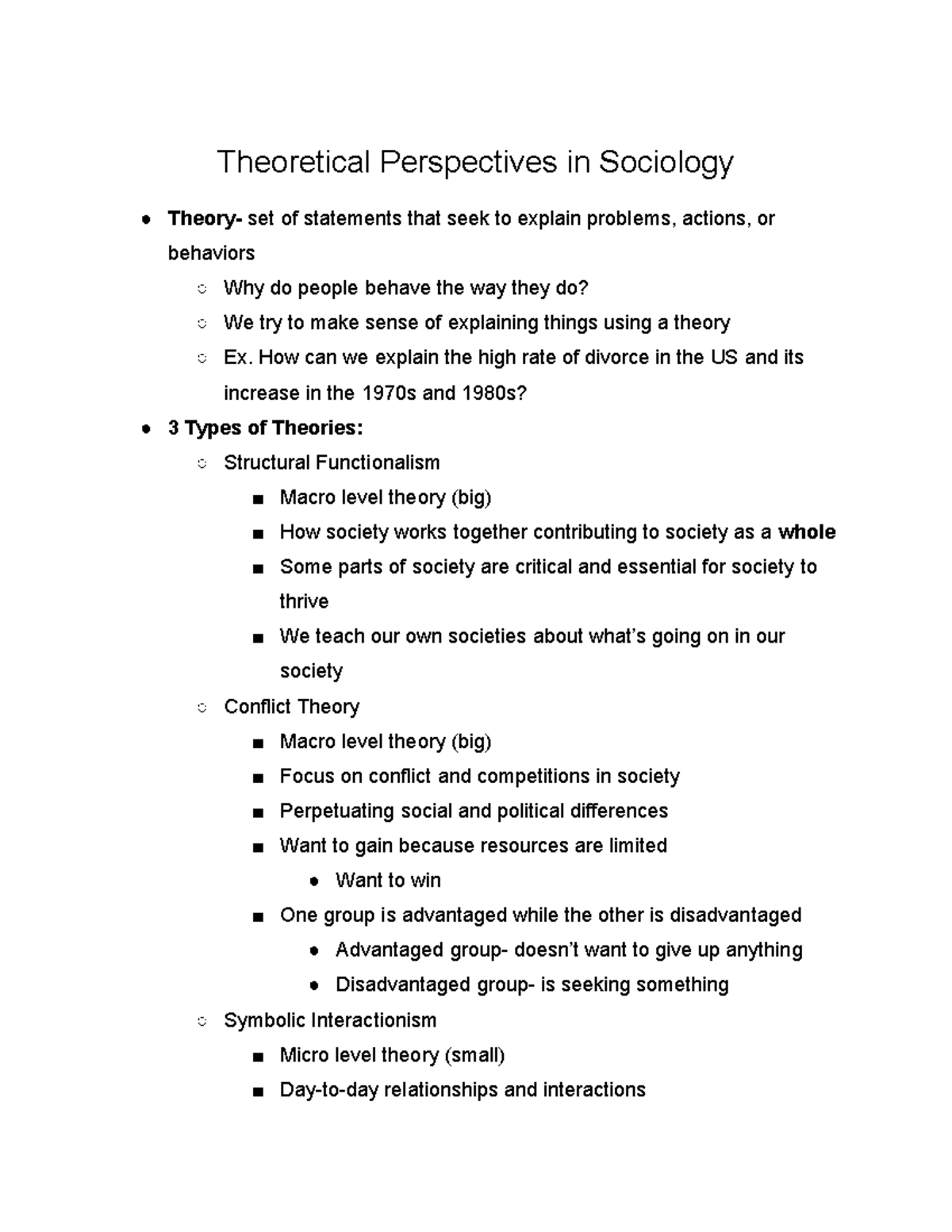 divorce sociology research paper