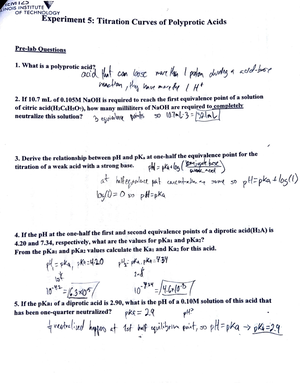 Chem II Lab 2 Report - Principles Of Chemistry II Laboratory February ...