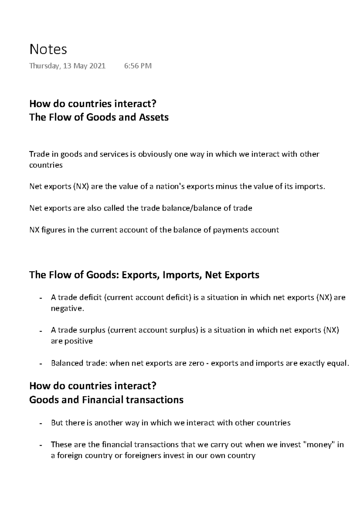 the-flow-of-goods-full-notes-how-do-countries-interact-the-flow-of