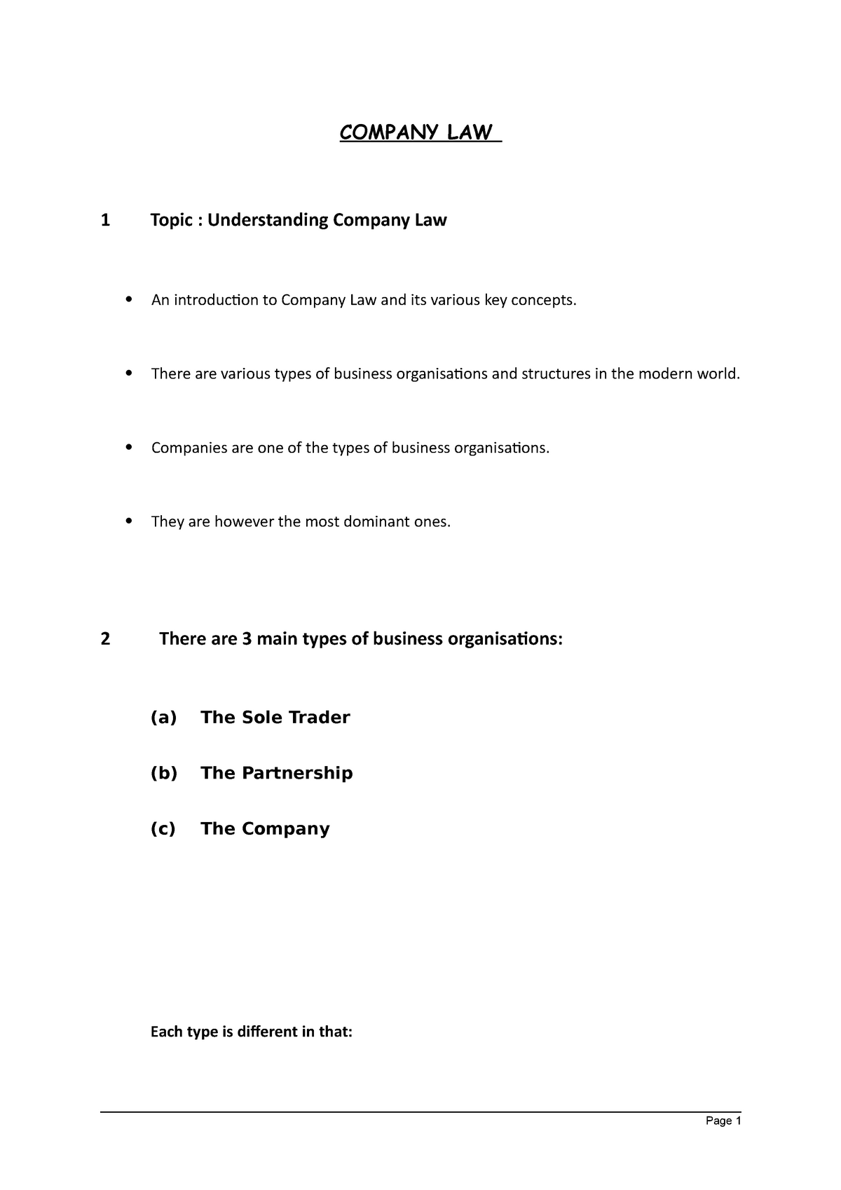 1-company-law-company-law-1-2-topic-understanding-company-law-an