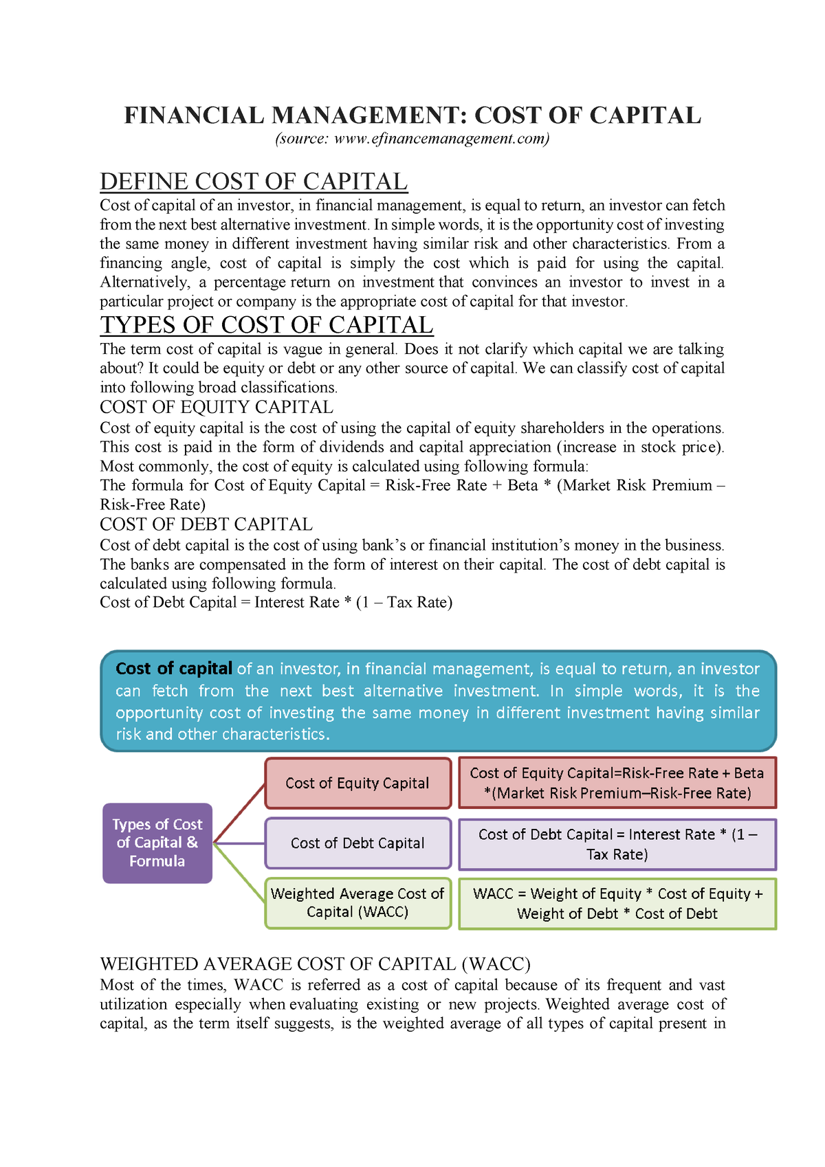 types-and-costs-of-financial-capital-financial-management-cost-of