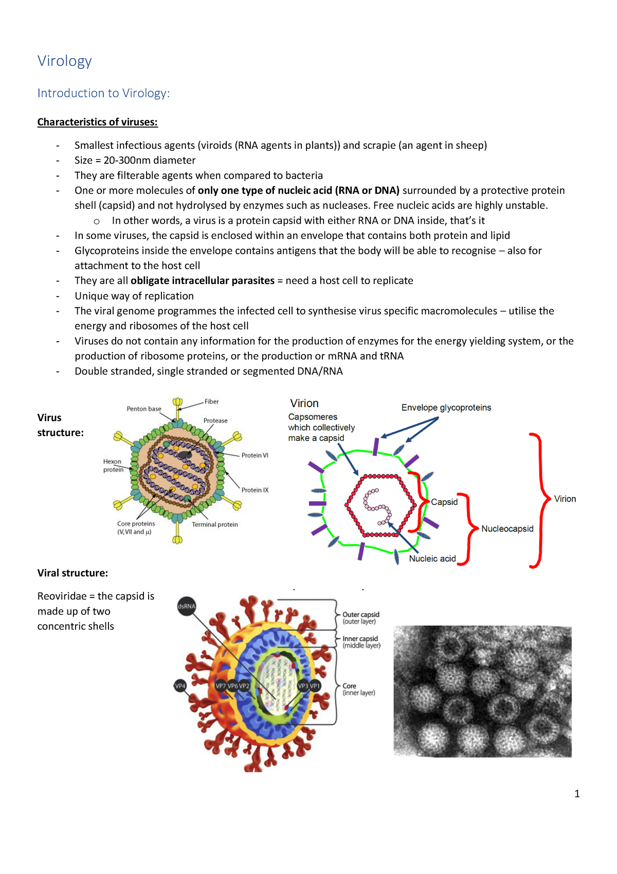 virology related thesis topics