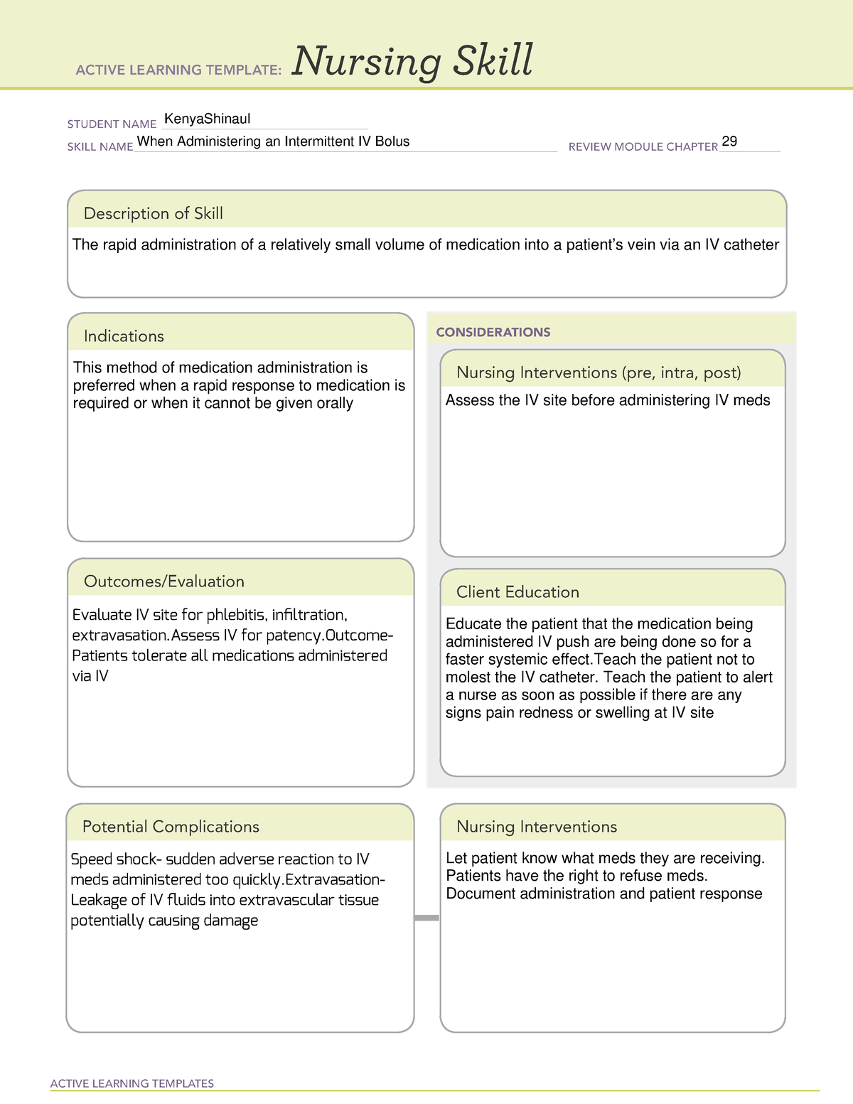 ATI nursing pharmacology review 2022 - ACTIVE LEARNING TEMPLATES ...