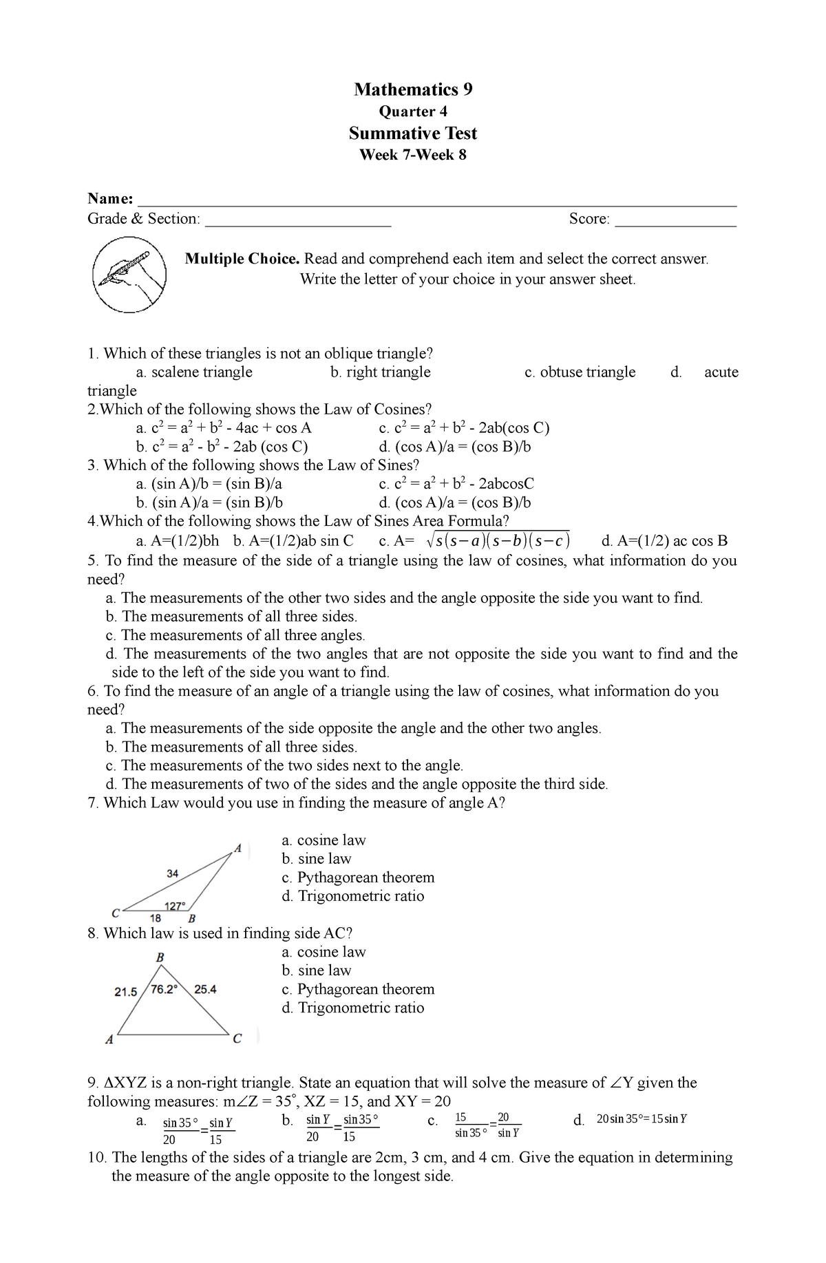 math-9-q4-summative-test-wk-7-8-mathematics-9-quarter-4-summative