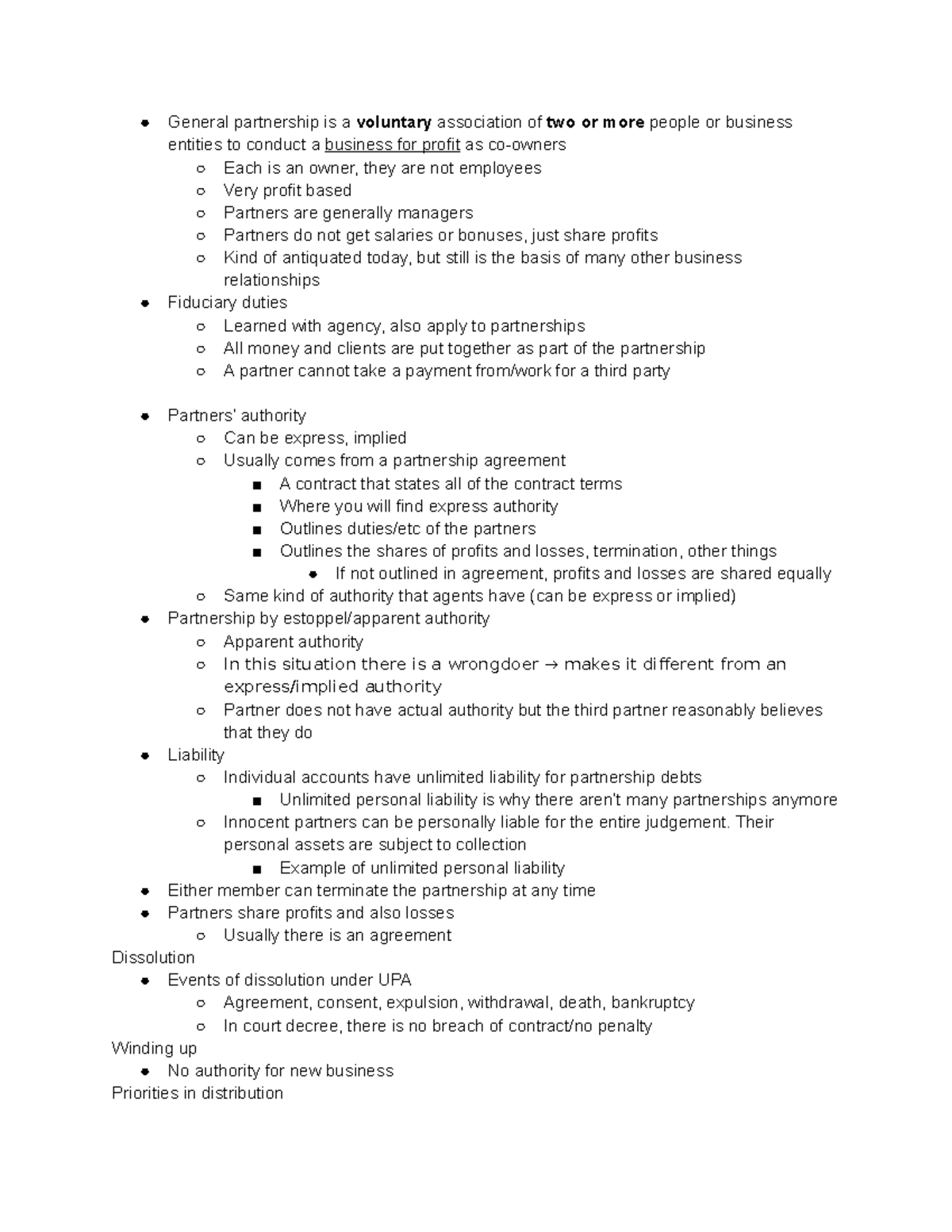 chapter-31-notes-general-partnership-is-a-voluntary-association-of