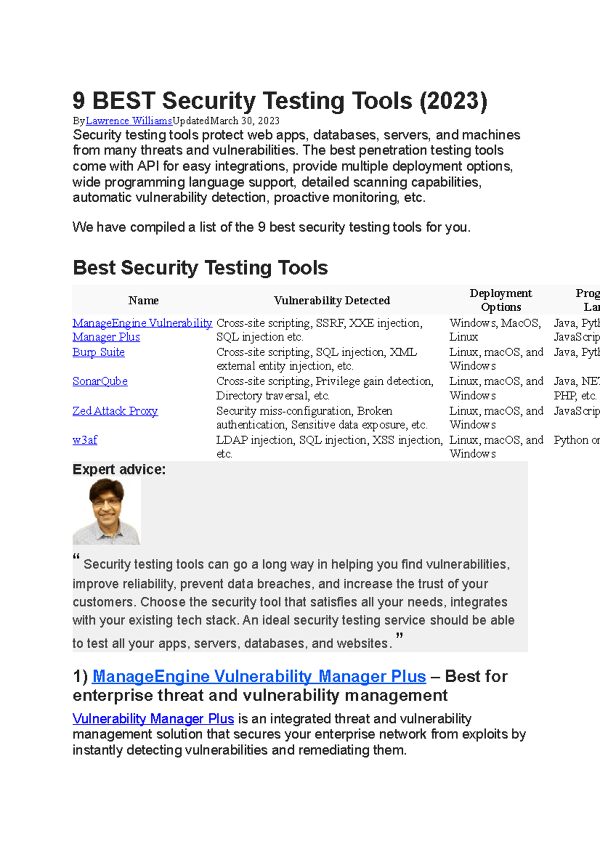 9 BEST Security Testing Tools - The Best Penetration Testing Tools Come ...