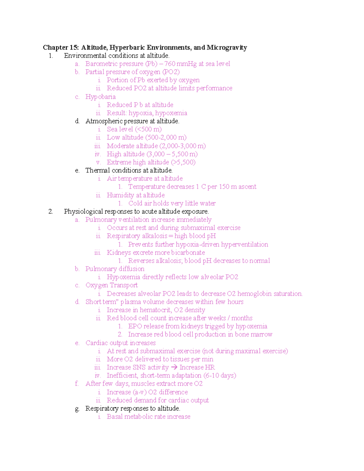 Chapter 15 Altitude^J Hyperbaric Environments^J and Microgravity ...