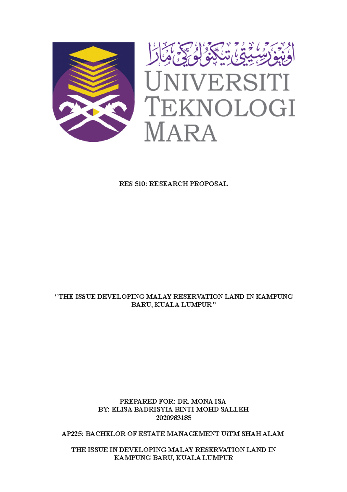 Uum research proposal picture