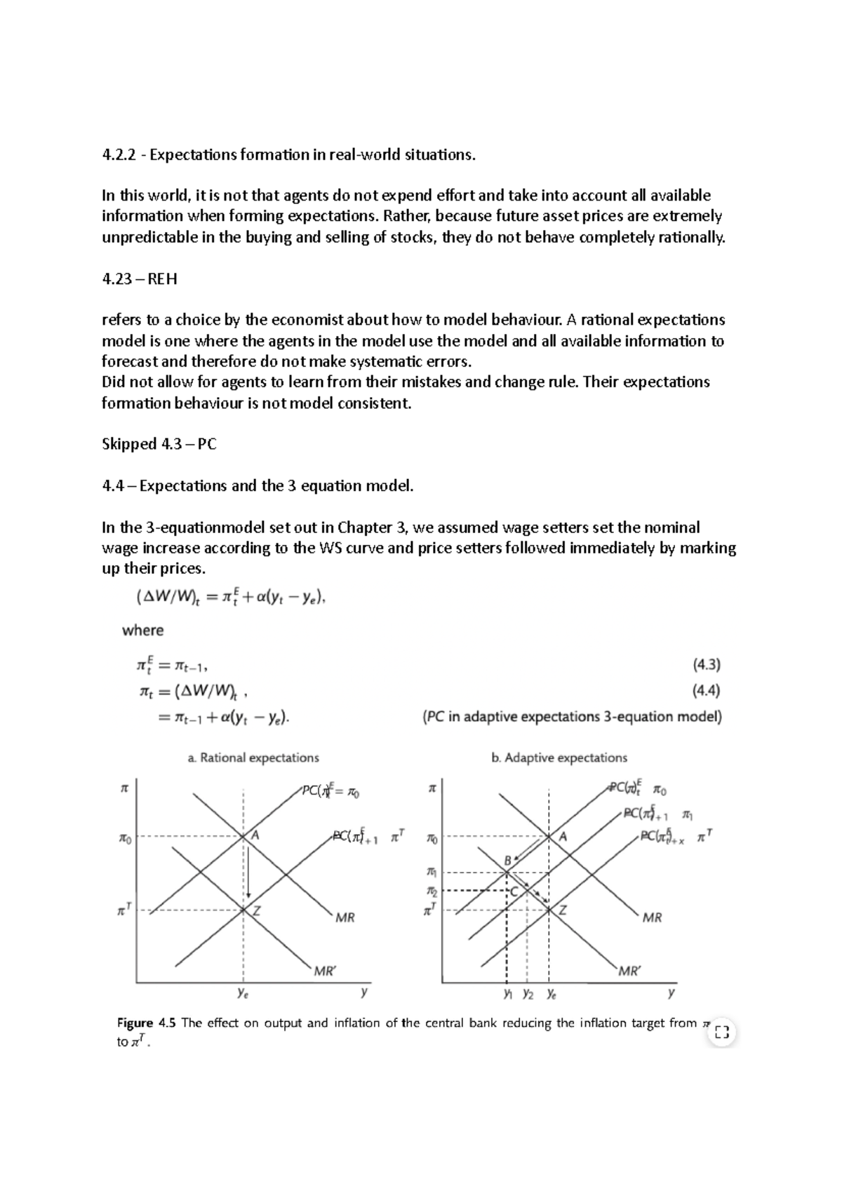 Econ Week 5 Macro - Week 5 Notes on Financial markets. - 4.2 ...