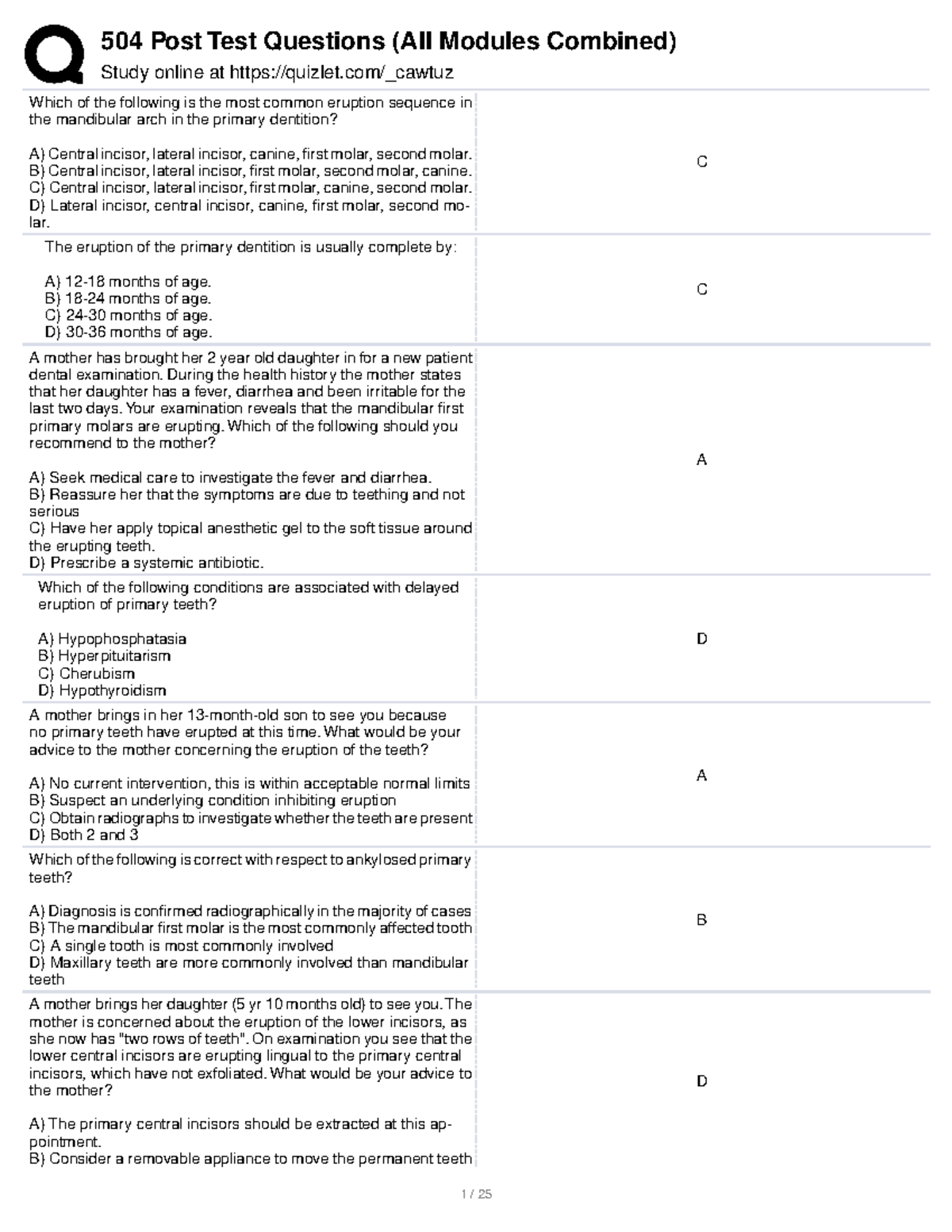 Ortho Mods - Study online at quizlet/_cawtuz Which of the following is ...