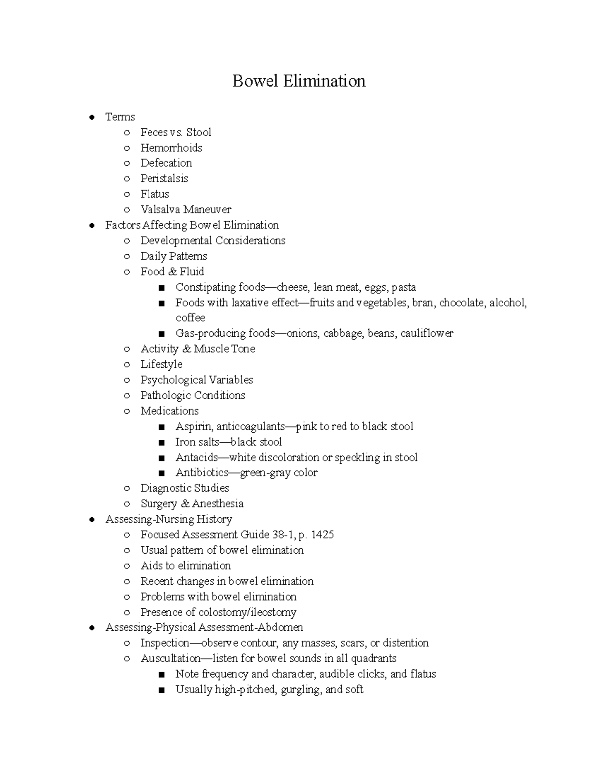 bowel-elimination-lecture-notes-all-bowel-elimination-terms-feces