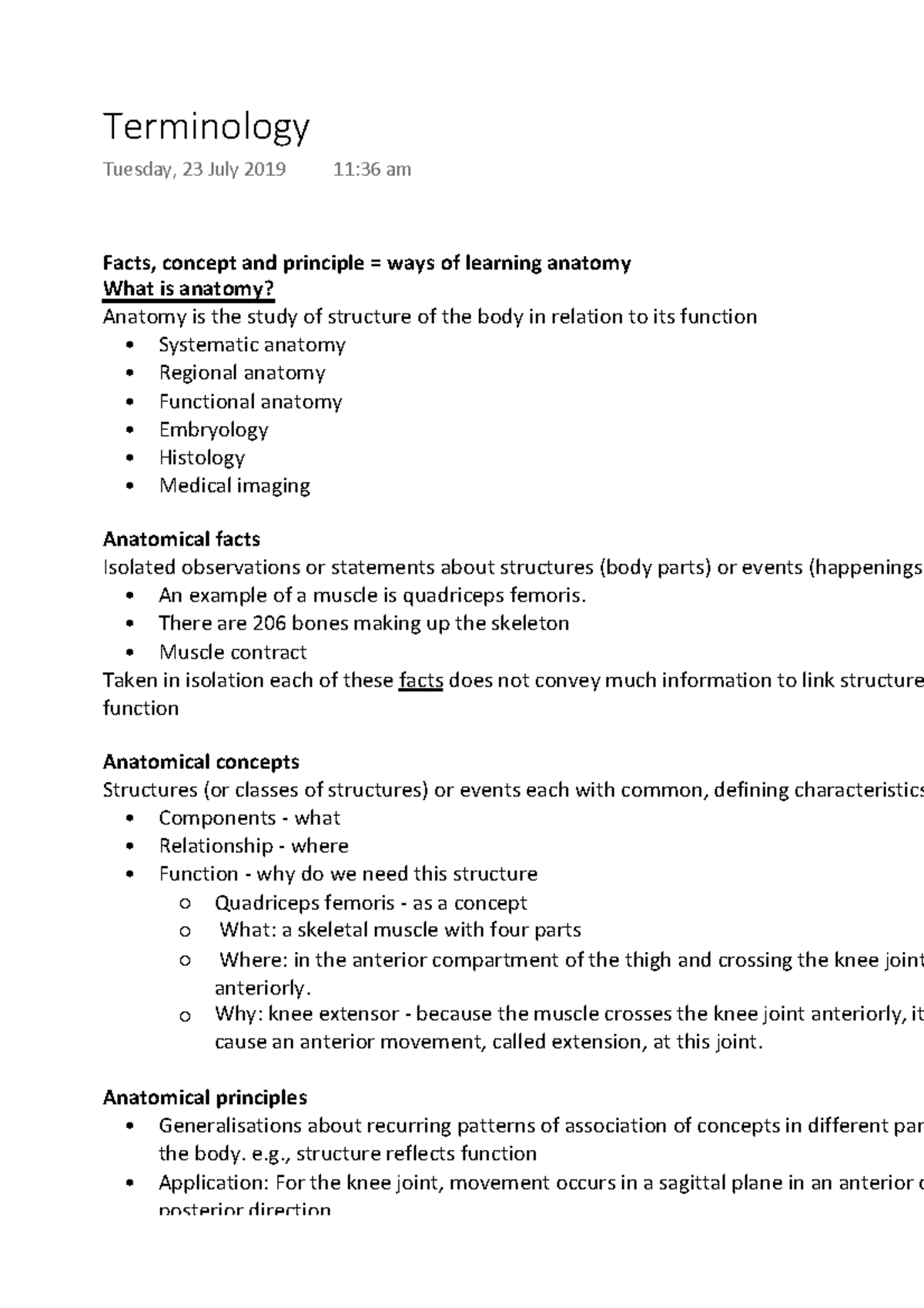 Terminology - Lecture notes 1 - Warning: TT: undefined function: 32 ...