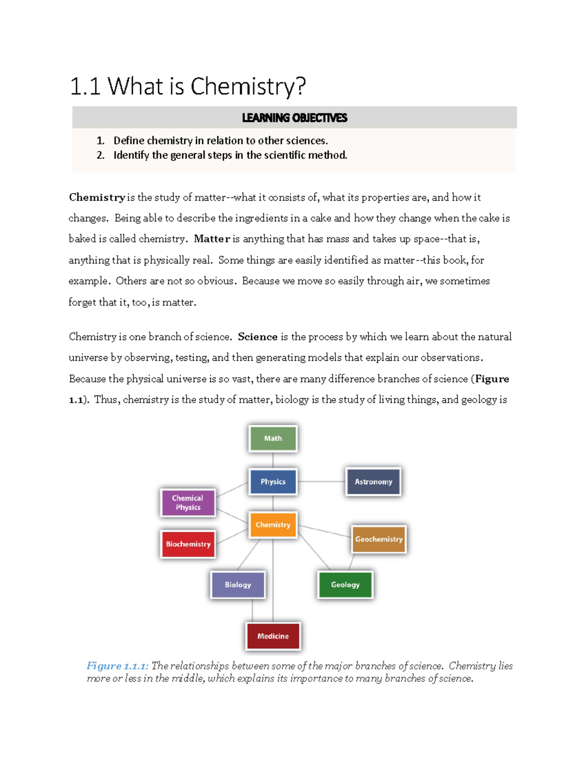 Unit 1-2 - Lecture Notes Ch 1,2 - 1 What Is Chemistry? Chemistry Is The ...