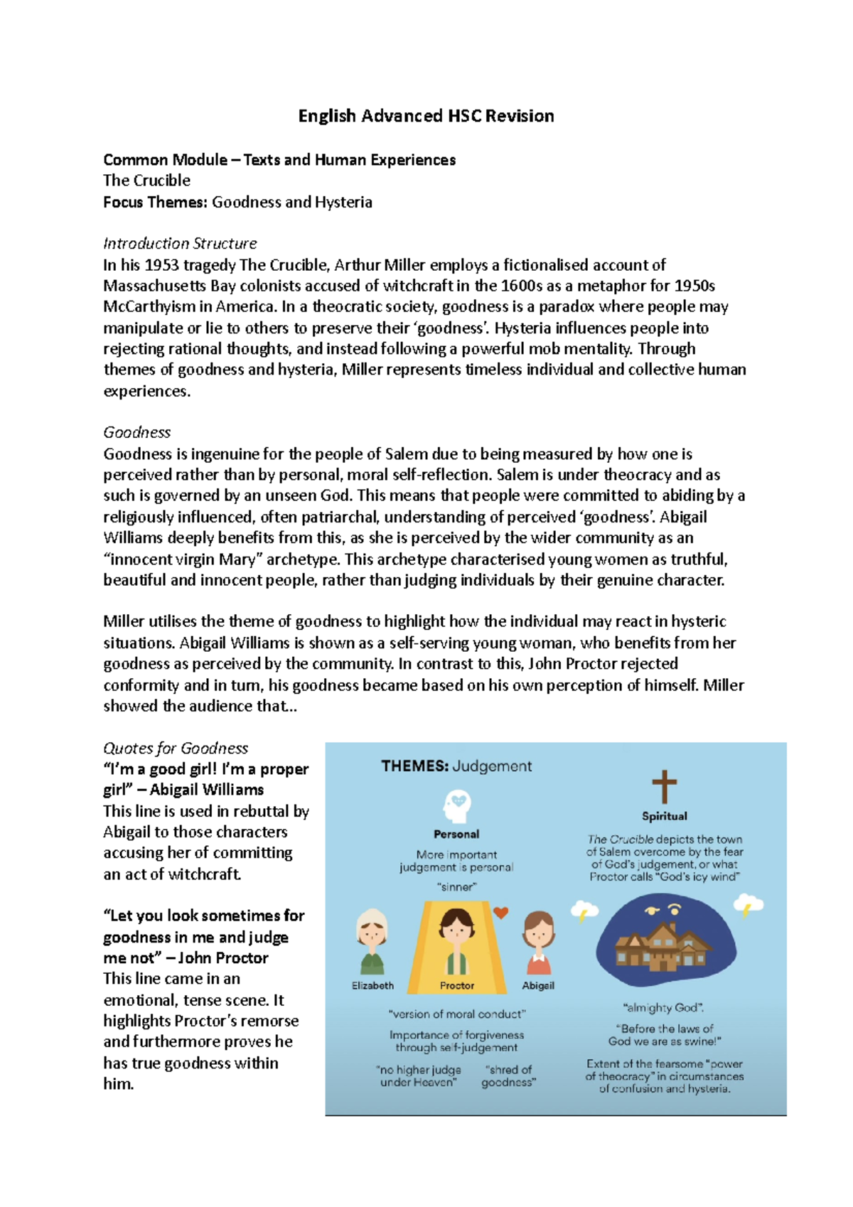 Common Module HSC Revision - English Advanced HSC Revision Common ...