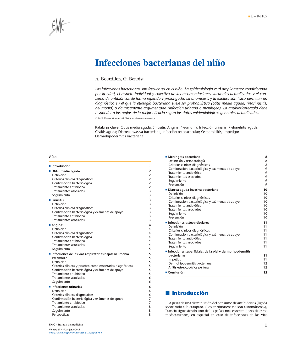 Infecciones Bacterianas En Ni Os Criterios Diagnostico Infecciones Bacterianas Del Ni No A