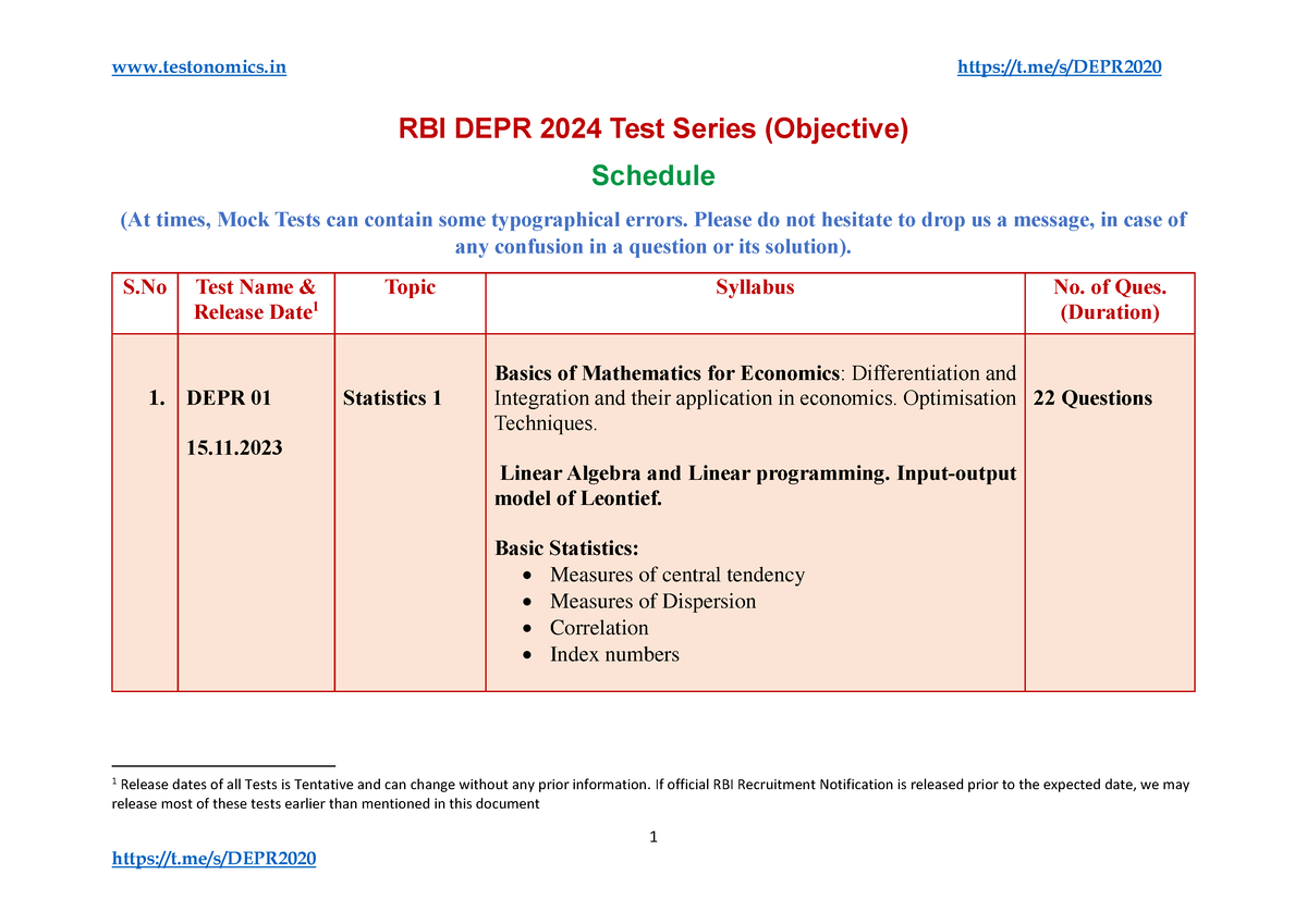 RBI DEPR Exam 2024 Test Series 1 RBI DEPR 2024 Test Series Objective   Thumb 1200 849 