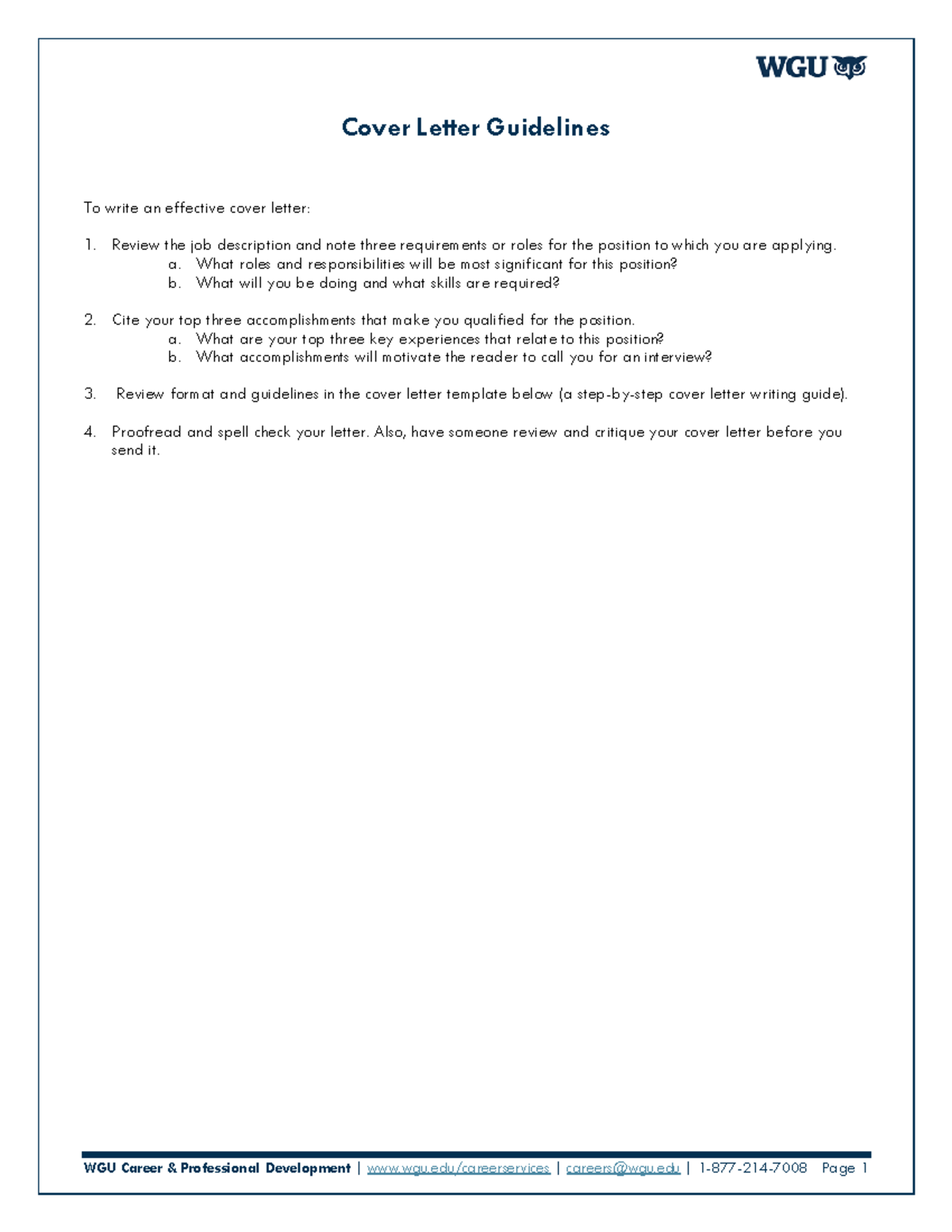 cover-letter-guidelines-engl-1010-wgu-studocu