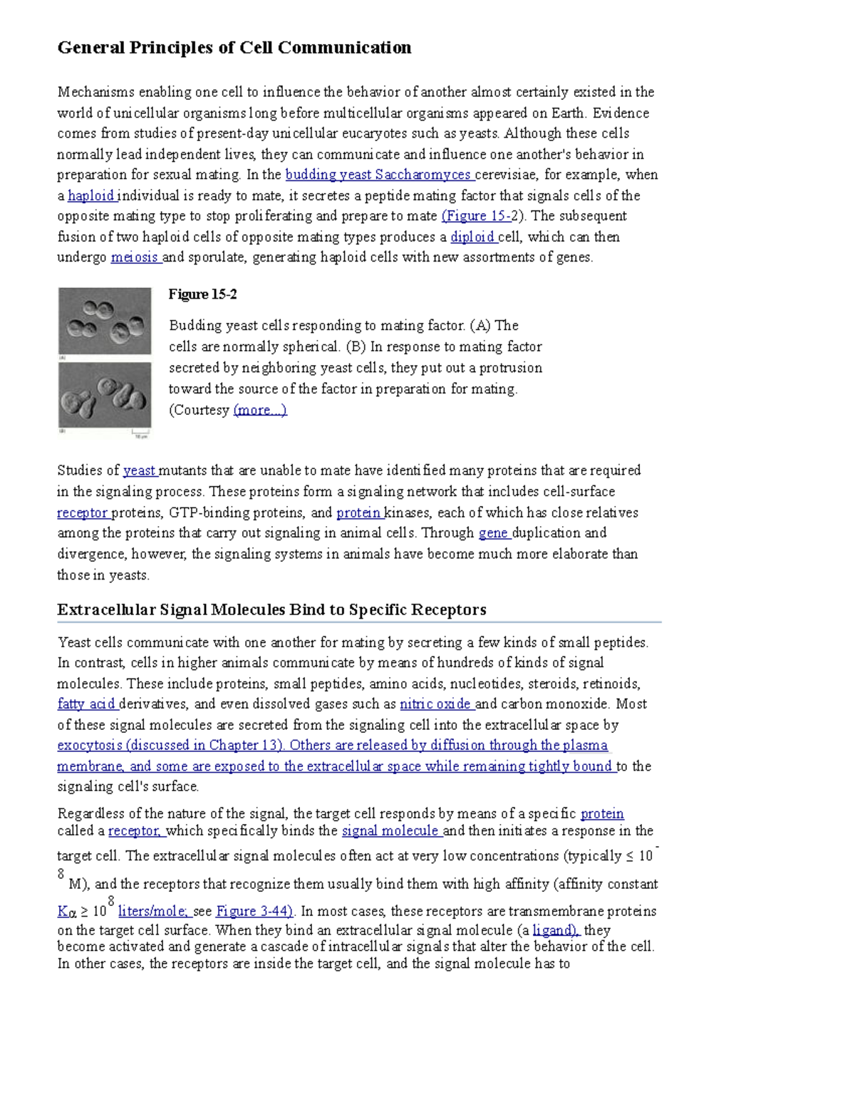 General Principles of Cell Communication - General Principles of Cell ...