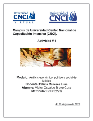 M10 Análisis Económico, Político Y Social De México LLN A - Analisis ...