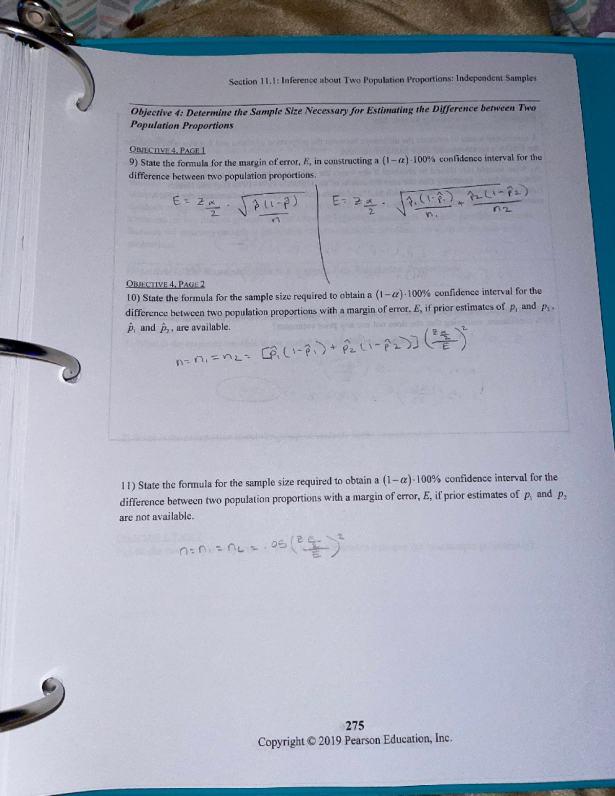Chapter 11 section 1 page 8 - ST 210 - Studocu