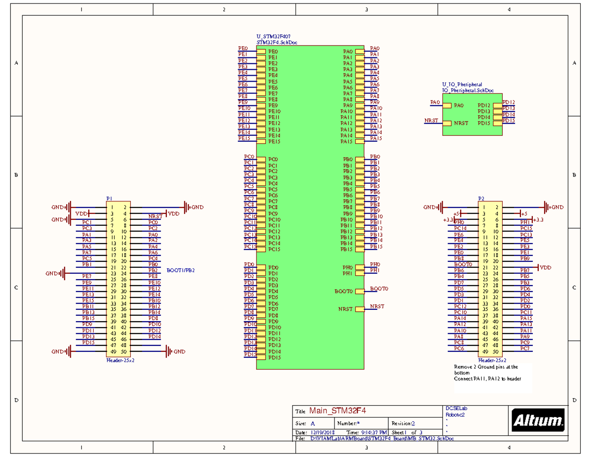 STM32F4 Board - STM - D D ####### 10uF C B B ####### * 12/19/2018 9:14: ...