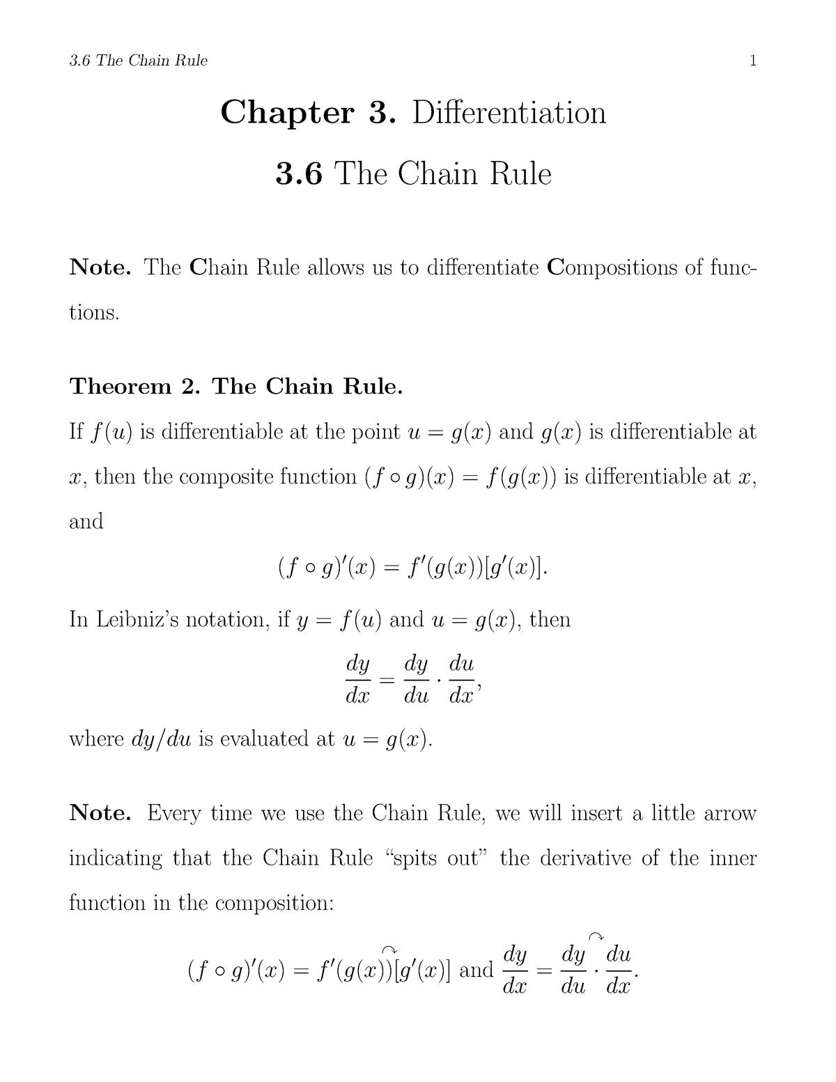 the chain rule homework 3.1