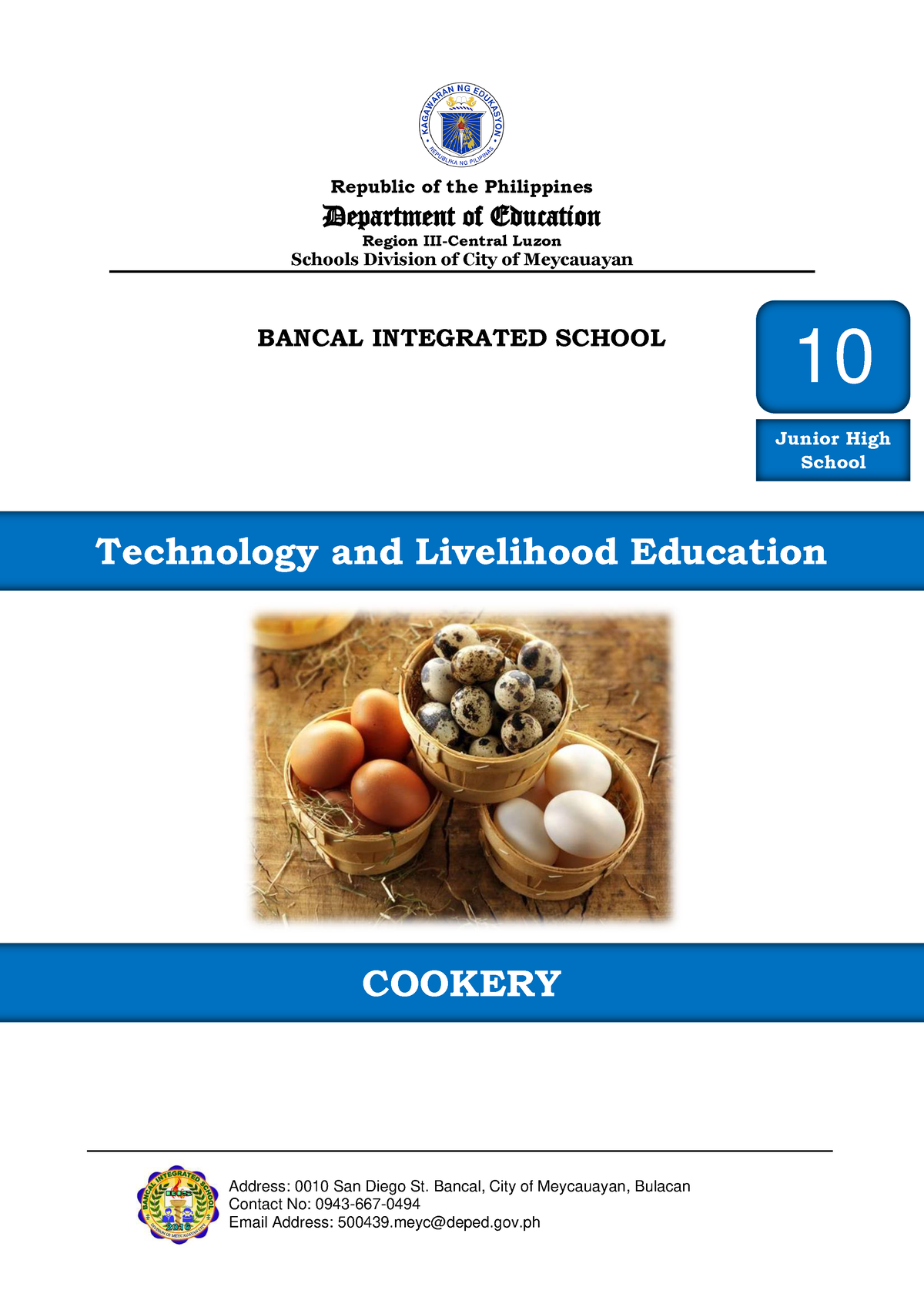 TLE 10 Cookery Module 2 - Baksksmsks - Technology And Livelihood ...