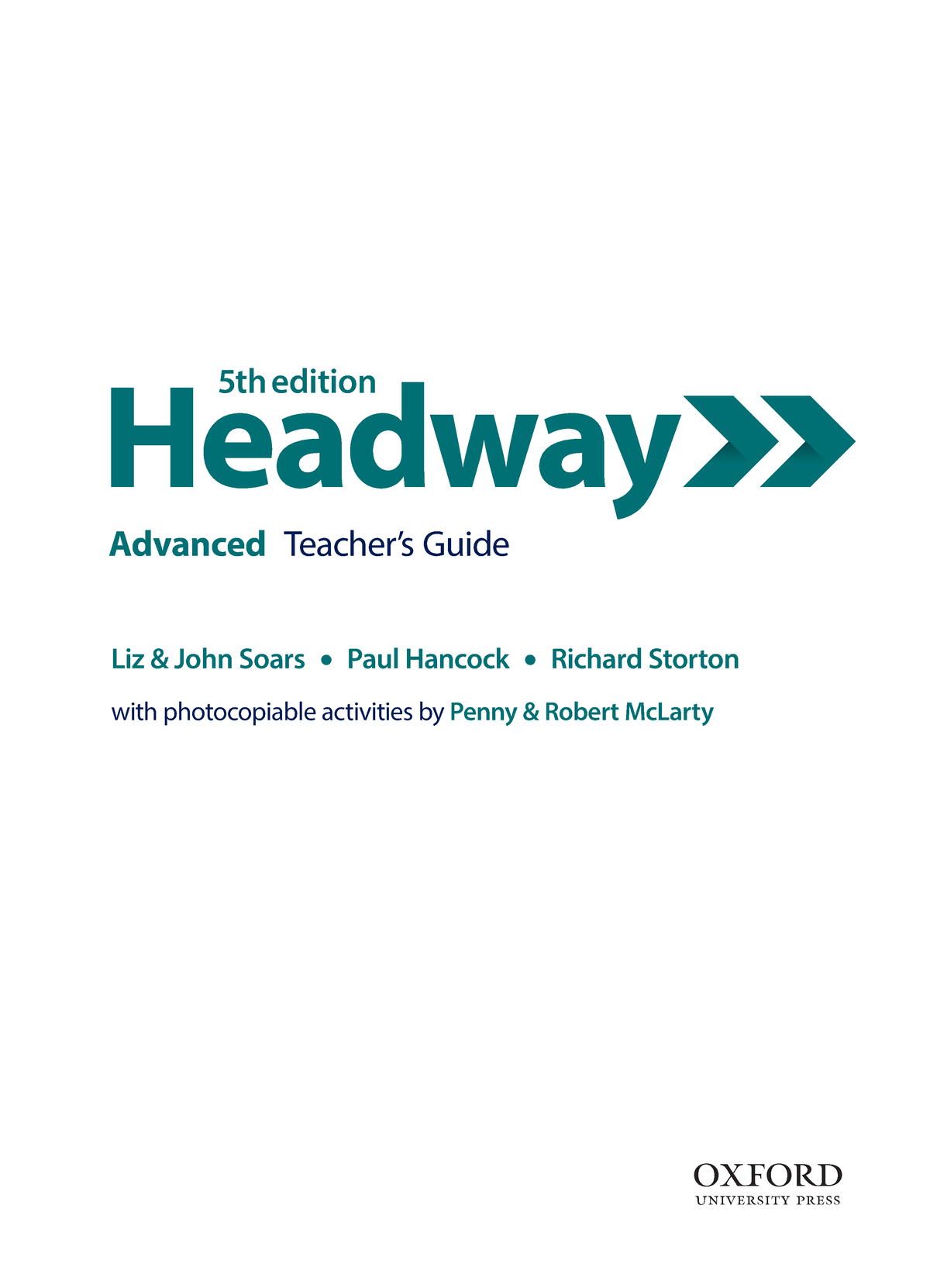 Headway Advanced 5th Edition - Teachers Guide - Qxford - Liz & John ...