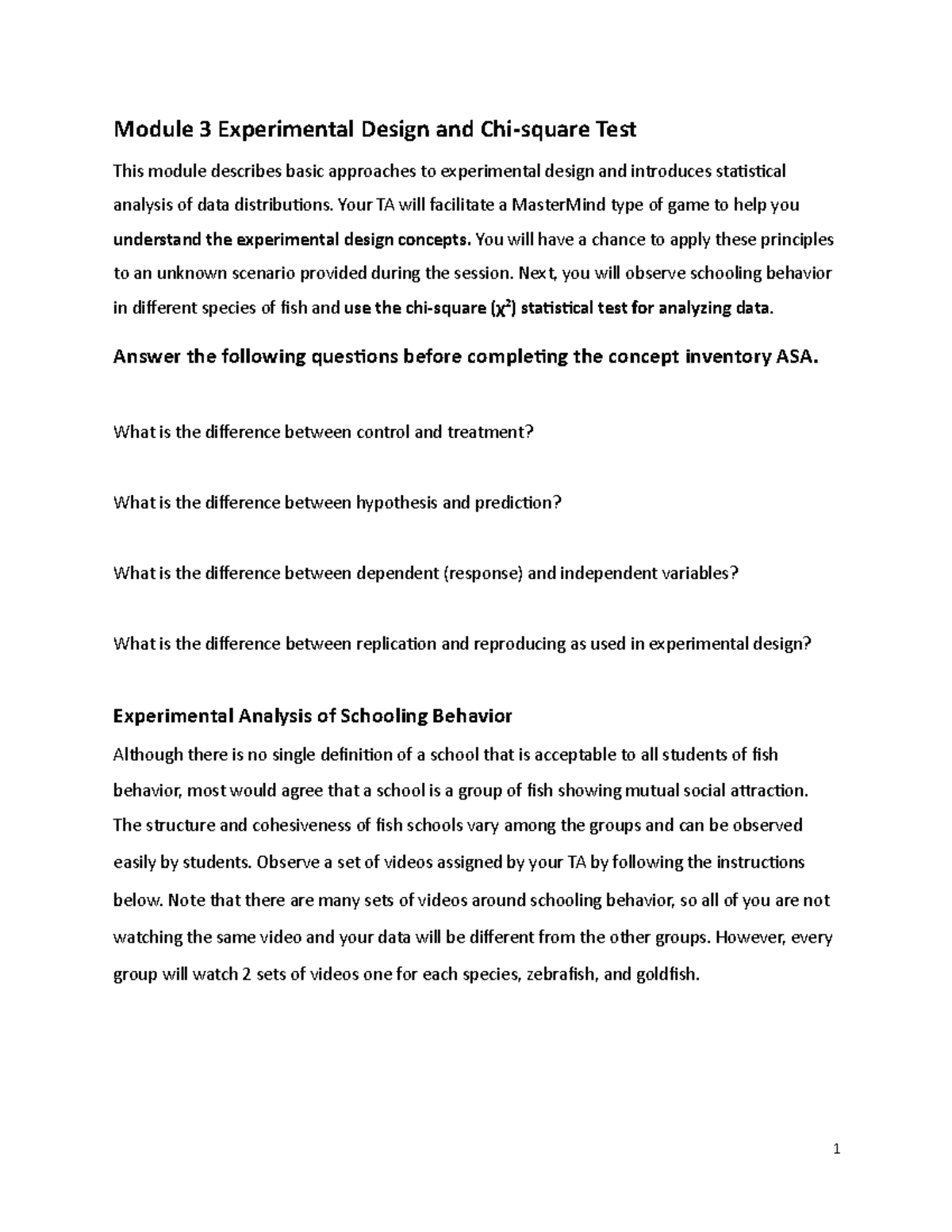 Module+3+Experimental+Design+and+Chi+Square+2023 - Module 3 ...