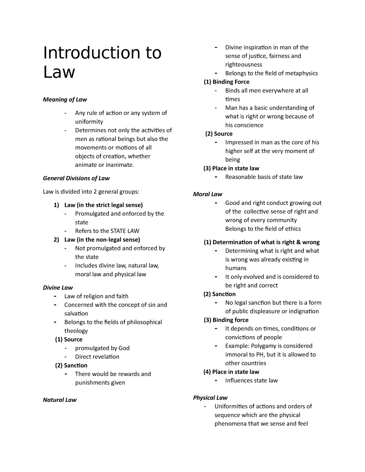 introduction-to-law-oblicon-introduction-to-law-meaning-of-law-any