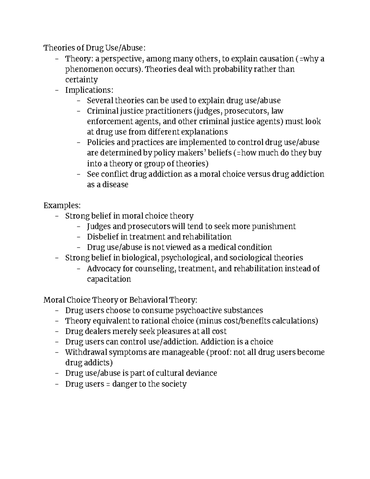 substance abuse theory uk essays