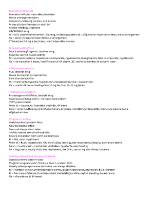 Pharmacology Exam 1 Review Notes - CHAPTER 1: PHARMACOLOGY INTRODUCTION ...