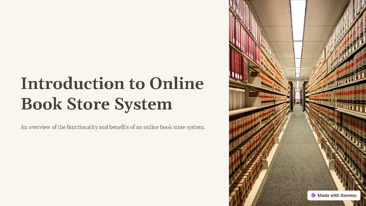 Introduction to Online Book