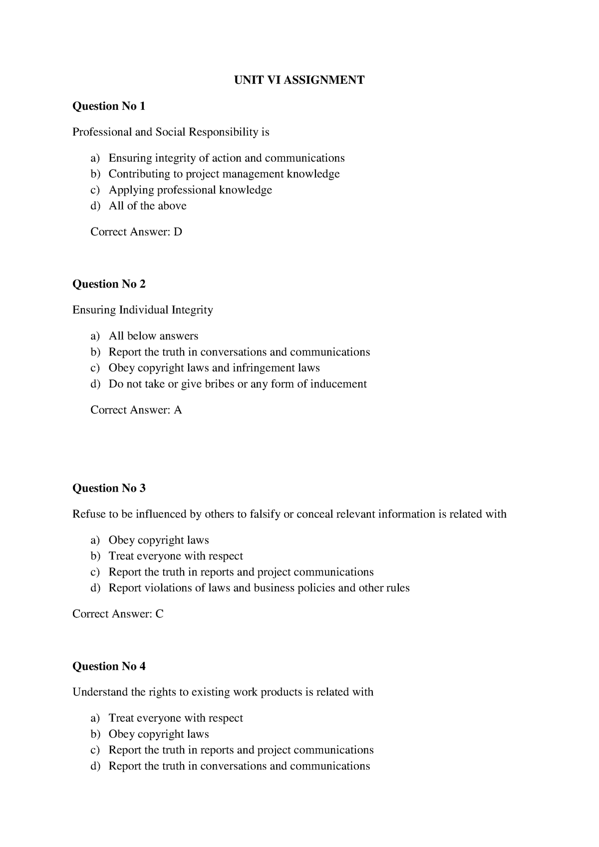 Project Management - Studocu