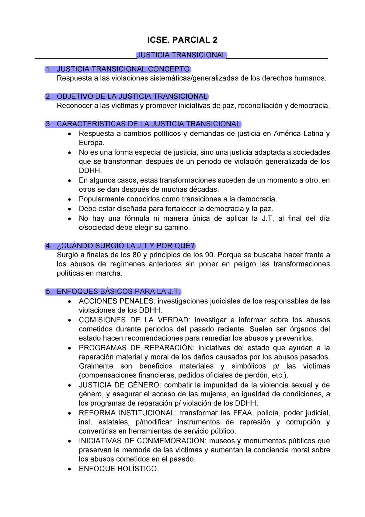 RESUMEN Parcial 2 ICSE CATEDRA MARTINEZ. Sociedad Y Estado, CBC UBA ...