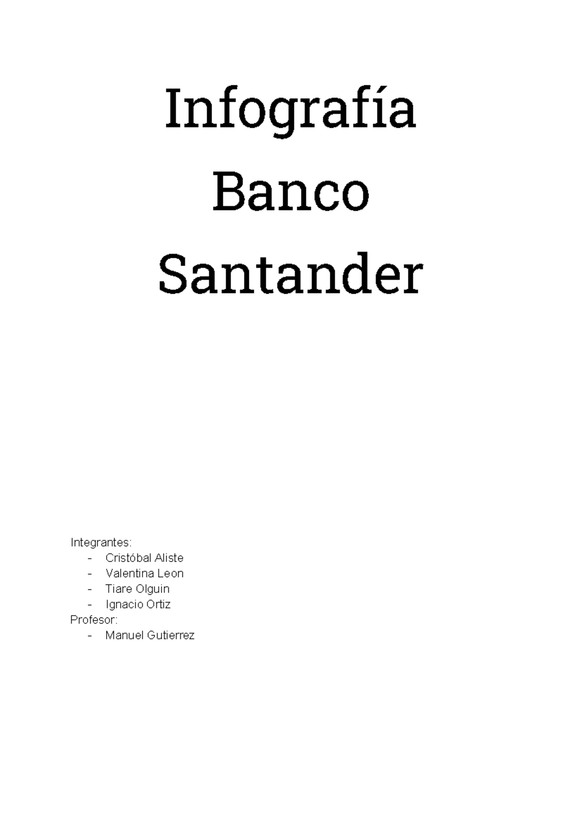 Documento sin título - infografia de banco santander - Infografía Banco ...