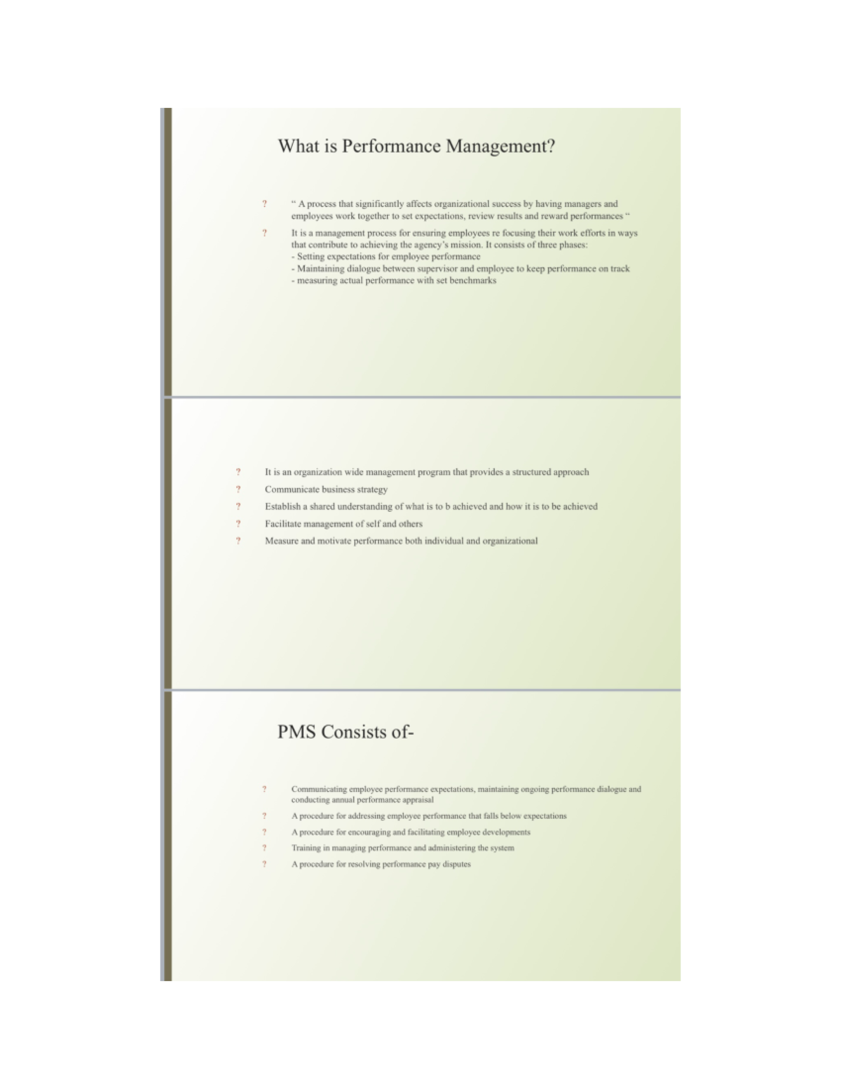 Performance appraisal - Human Resource Management - Studocu
