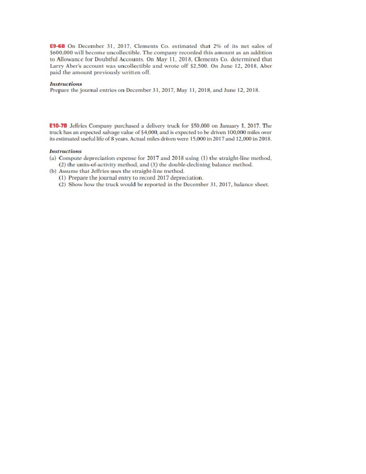 Revision Set 2 Final Exam Principles Of Accounting Studocu