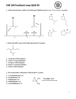 REV E3 key pdf - This is practice work for organic chemistry II with Dr ...
