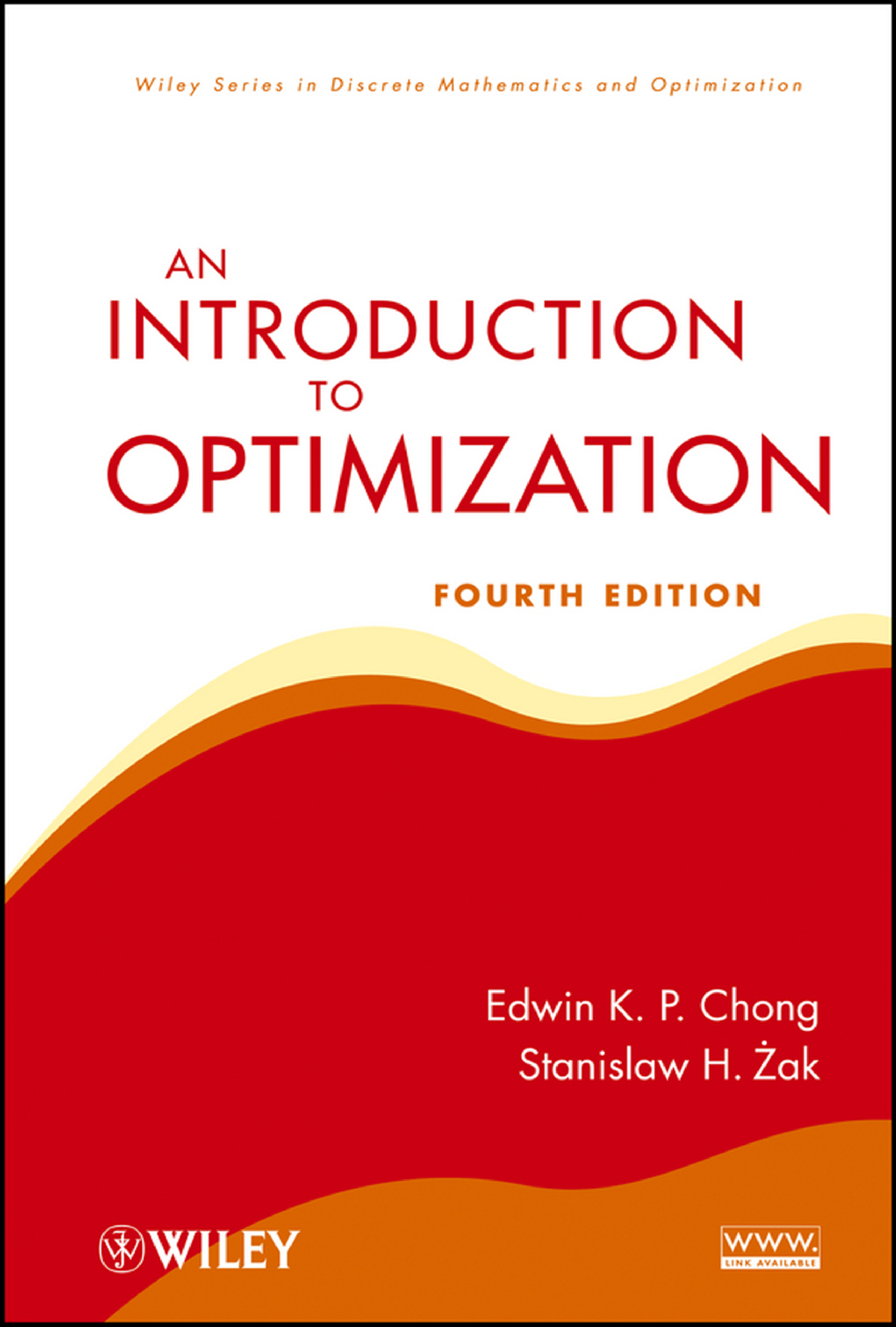 Introduction To Optimization - WILEY SERIES IN DISCRETE MATHEMATICS AND ...