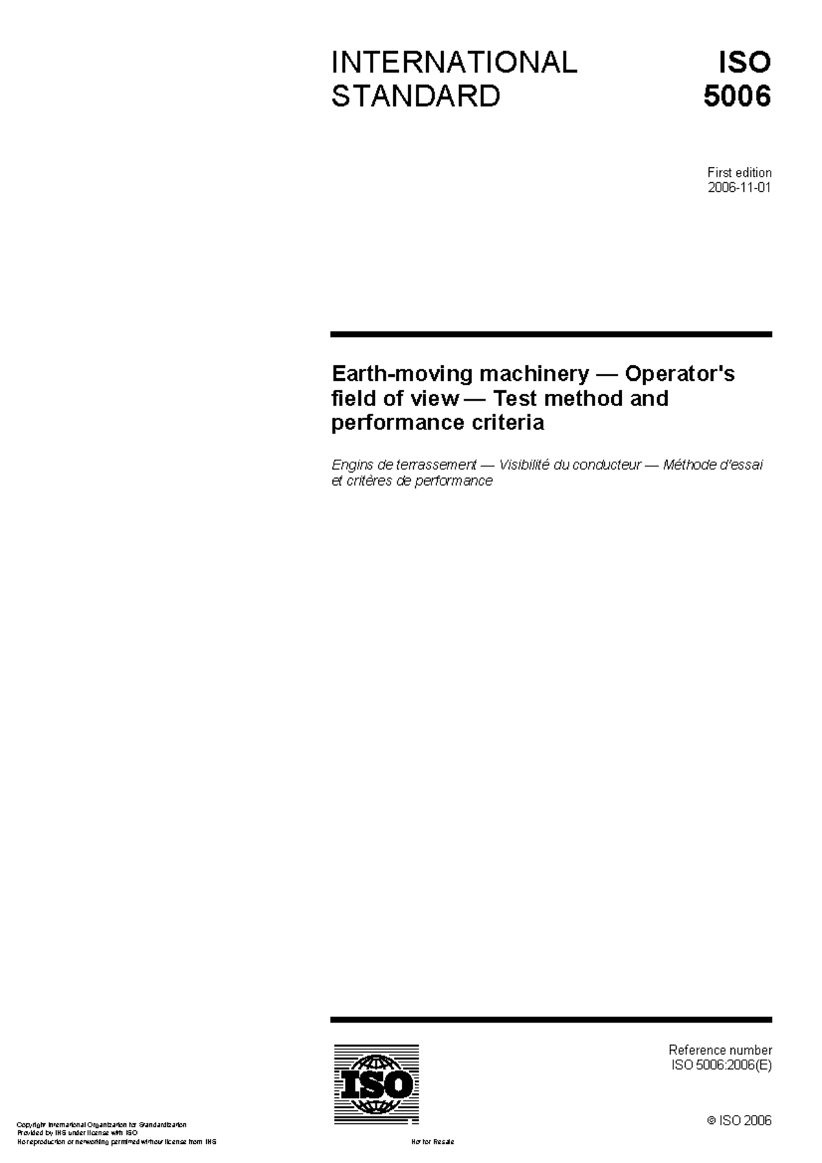 ISO 05006-2006 abreviaciones - Reference number ISO 5006:2006(E) © ISO ...