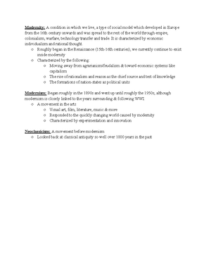 ENG 243 Sci-Fi Notes - Science fiction lecture: qualities of sci-fi and ...