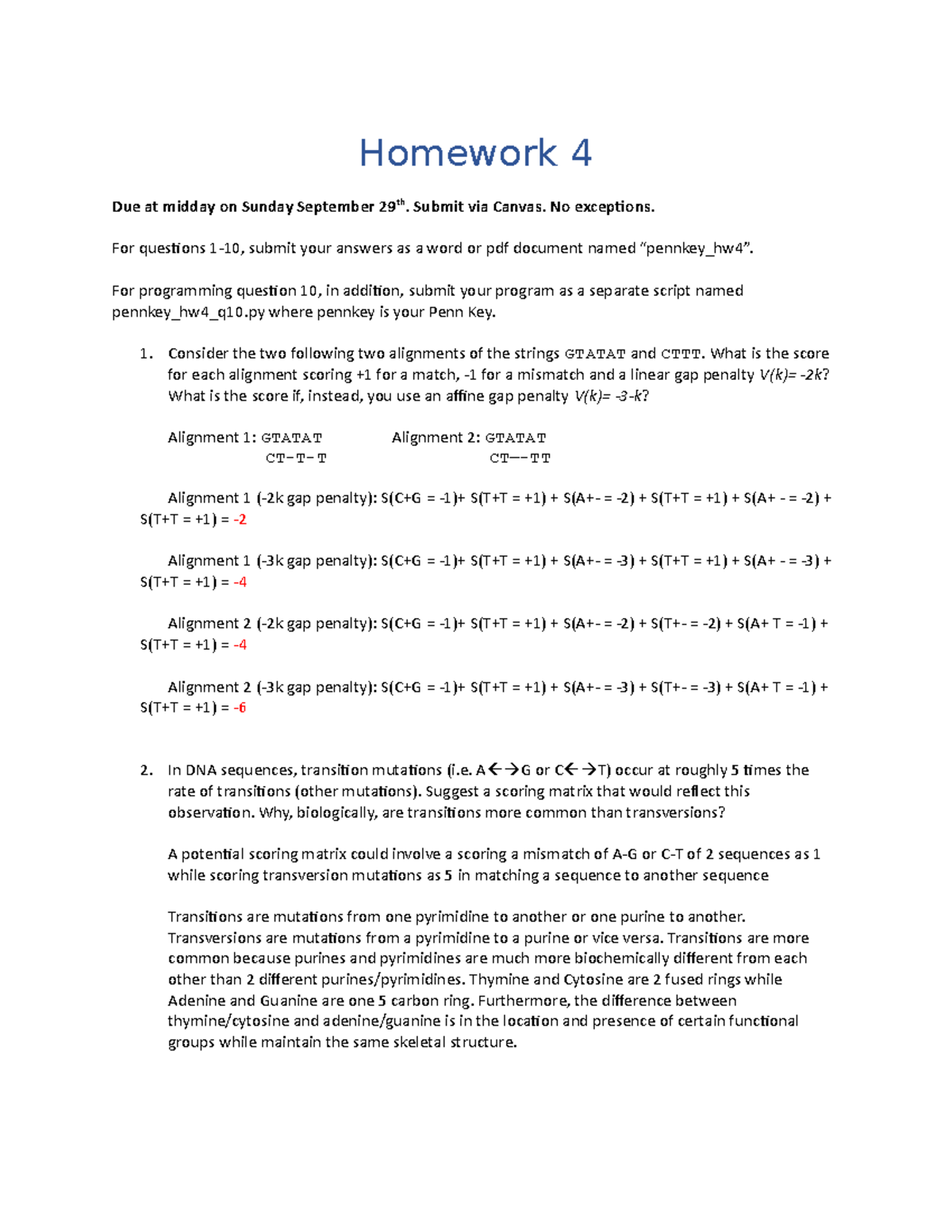 Godpr Hw4 - Homework 4 - Homework 4 Due At Midday On Sunday September ...