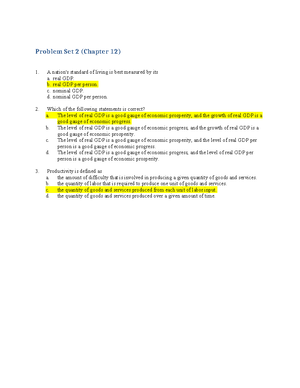 Sample Questions chpat 11 Solution - Chapter 11: Measuring The Cost of ...