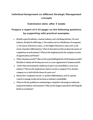 Simplex - Management assignment - OPRE 6201 : 2. Simplex Method 1 The ...