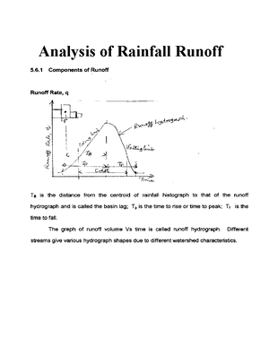 Factors affecting runoff - Factors Affecting Runoff Runoff Runoff is ...