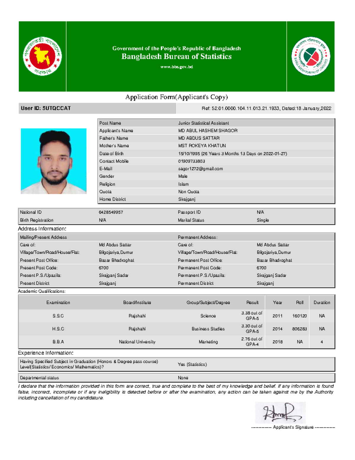 Bangladesh Porisongkan BURU - Government of the People's Republic of ...