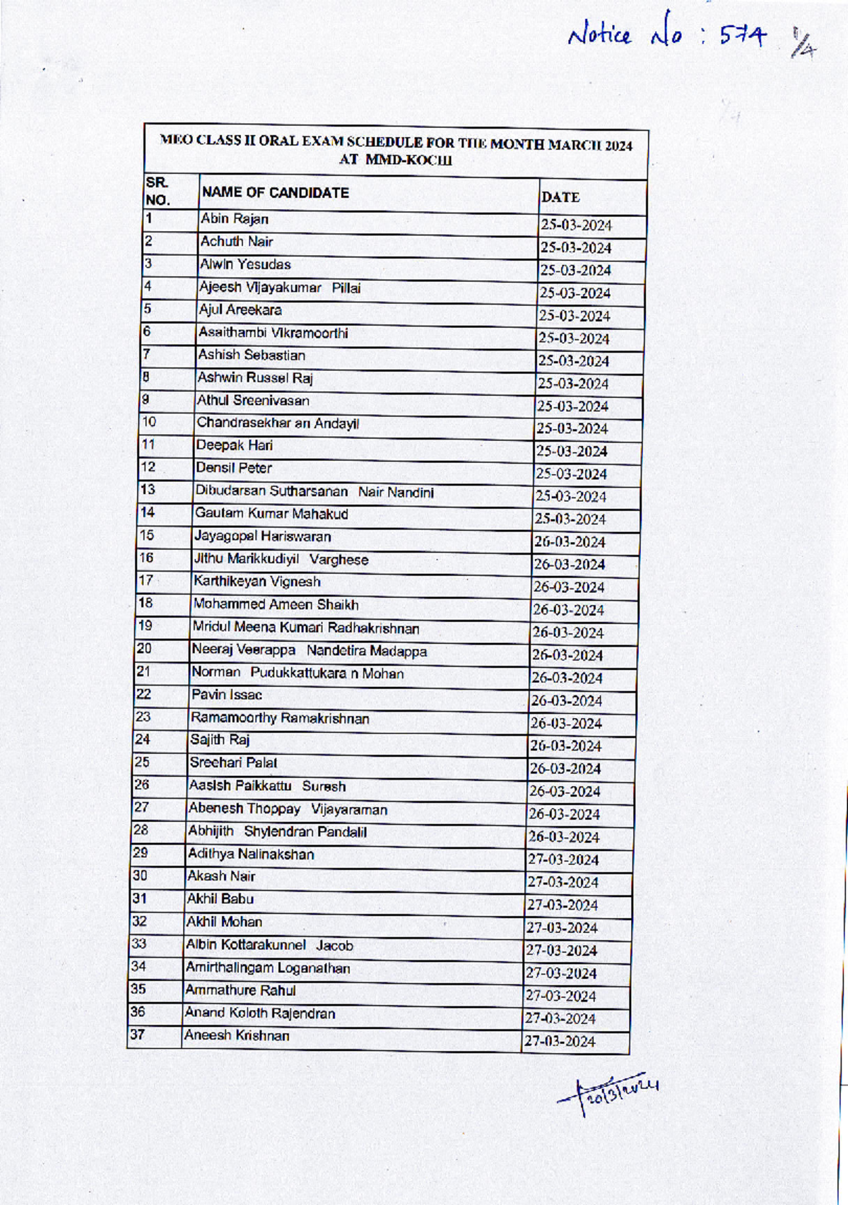 CL II ORAL EXAM Schedule March 2024 - Understanding marine engineering ...