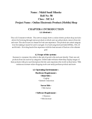 SAmple Seminar Report - A SEMINAR REPORT ON ” Evaluation of Docker ...